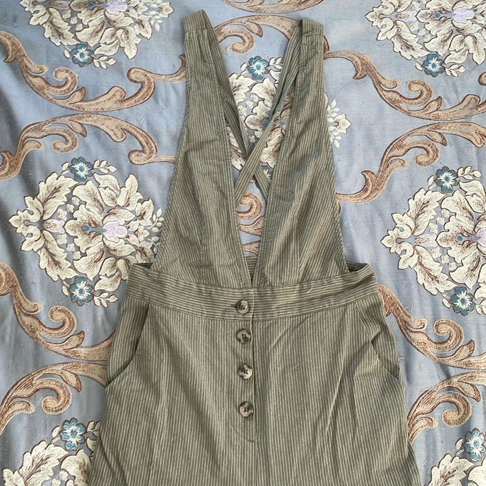 One Clothing Deep V-Neck Jumpsuit